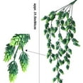 thumbnail image 2 of MAMOWEAR Artificial Hops Flowers Vines Plastic Fake Flowers Hanging Plants Fake Greenery for Wedding Wall Home Patio Indoor Outdoor Decorations-2PCS, 2 of 6