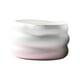 thumbnail image 3 of Cuenco de cerámica para té matcha, elegante cuenco de porcelana para preparar té. Gradiente rosa, 3 of 9
