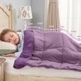 thumbnail image 2 of Teler Kids Weighted Blanket 5lbs, 36.2"x48.2" Toddler Weighted Blanket for Sleep & Calming, Breathable Heavy Blanket for Children, Purple & Dark purple, 2 of 8