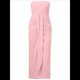 thumbnail image 2 of Vestido Rosa de Cintura Alta con Hombros Descubiertos S, 2 of 10