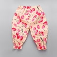 thumbnail image 5 of Esaierr Little Girls Summer Floral Sweatpants Kids Toddler Girls Seven Points Sports Pants Casual Little Girls New Comfortable Casual Cartoon Baby Print Pants for 1-9 Years, 5 of 8
