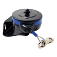 thumbnail image 1 of Carrete anudado Howard Pet Blue Metal, tamaño mediano, 1 of 3