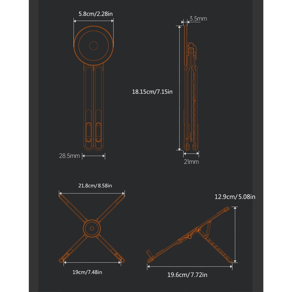Innovative Convertible Stand Phone Tablet Grip for Travel Outdoor Use Adjustable Angles Ergonomic Support Holder