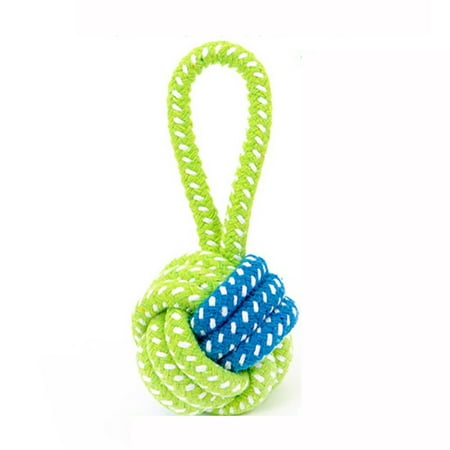 Dog Toy Dog Chews Cotton Rope Knot Ball Grinding Teeth odontoprisis Pet Toys (Best Chew Toys For Dogs Teeth)