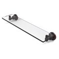 thumbnail image 2 of Washington Square Collection Glass Vanity Shelf with Beveled Edges - Polished Chrome / 22 Inch, 2 of 2