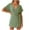 Army Green jumpsuits women dressy, variant on Summer Saving Wycnly Jumpsuits for Women Dressy Casual Solid Tie Waist Tshirt Short Jumpsuist Overalls Summer V-Neck Short Sleeve Plain Mini Trendy Rompers Black l