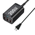 thumbnail image 1 of USB C Fast 200W 6-Port Charging Fast Charger Power Adapter, 1 of 7