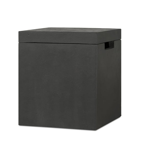 BBQGuys Signature Geneva Propane Tank Cover - Carbon - 1585-CBN