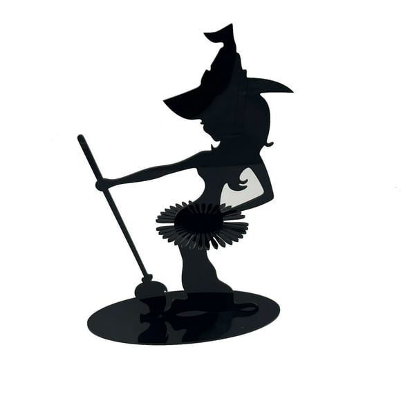 EGNMCR Witch Napkin,Halloween Witch Shaped Napkin, Cute Woman Shaped Shape, Carved Dress For Dining Table Napkins, Kitchen Napkin paper holder