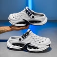 thumbnail image 6 of OYXSER Garden Clogs Slip Lightweight Casual Shoes Solid Color Non Slip Breathable Thick Soled Shoes Unisex EVA Waterproof Slip-On Shoes with Arch Support, 6 of 7