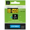 Dymo, DYM45808, D1 Electronic Tape Cartridge, 1 Each, Yellow