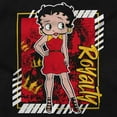 thumbnail image 2 of Betty Boop Royalty Graffiti Crown Women's Graphic T Shirt Tees Brisco Brands S, 2 of 5
