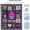 thumbnail image 4 of Gifts for Mom,Mom Blanket,Gifts for Mom from Daughter,Great Mother Gifts Meaningful Gifts for Mom Unique for Mom 60"x50", 4 of 6