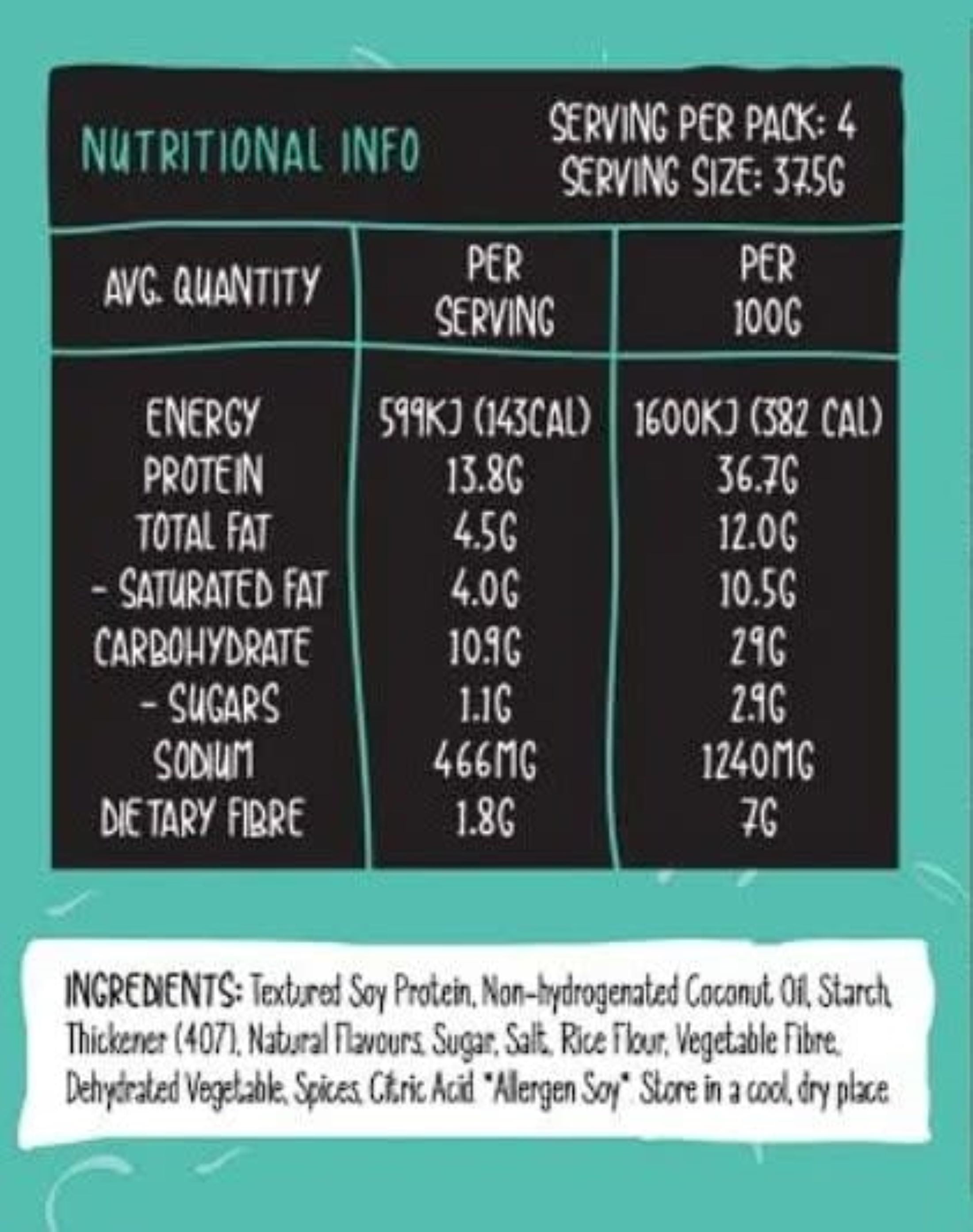 (3 pack) Earth Bound Chicken Nugget Plant Based Mix, 5.3 oz