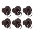 thumbnail image 3 of 6 Pieces Outdoor Blinds Caps Roller Shutters Rings Shade Parts SUN Resistant Brown for Deck Sunshades Systems, 3 of 9