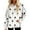 White, variant on Hoodies for Women Oversized Winter Plush Cute Sweatshirts Pullover Trendy Fall Winter Clothes with Christmas Print for Comfortable Seasonal Wear,Blue,S