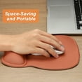 thumbnail image 5 of Gel Mouse Pad with Wrist Rest, Ergonomic Mouse Pad Comfortable Memory Foam Non-Slip Base Soft for Computer Laptop Office Home, Purple, 5 of 6