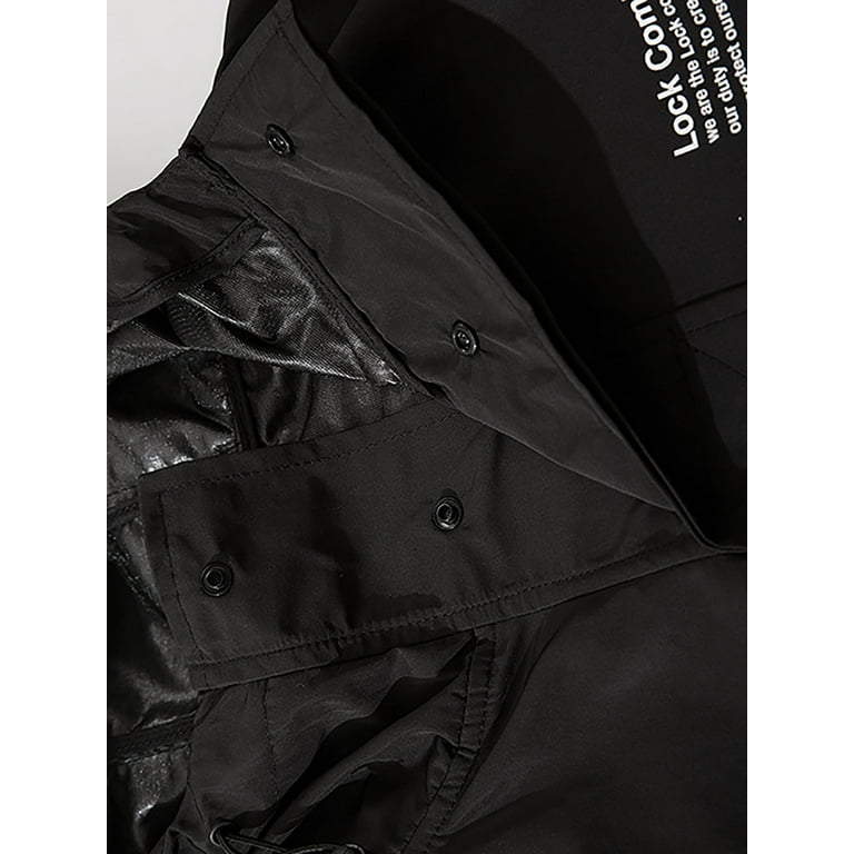 Niepce Inc Streetwear Black Combat Multi-pockets Cyberpunk Niepce Inc Streetwear Black Combat Multi-pockets Cyberpunk