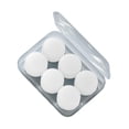 thumbnail image 2 of 6 Piezas Tapones para los Oídos de Silicona Puntas para los Oídos Aislamiento Acústico Flexible Tapones para los Oídos con Reducción de Ruido Tapones Transparente, 2 of 8