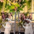 thumbnail image 6 of OFFIGAM White Wooden Chair Set for Wedding Decorations, Boho and Rustic Style Seating, Elegant and Stylish Design, 6 of 11