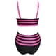thumbnail image 3 of Gibobby Conjunto de bikini sexy Conjunto de bikini de talle para mujer Traje de baño de dos piezas Traje de baño con en la parte delantera(Rojo,CH), 3 of 5