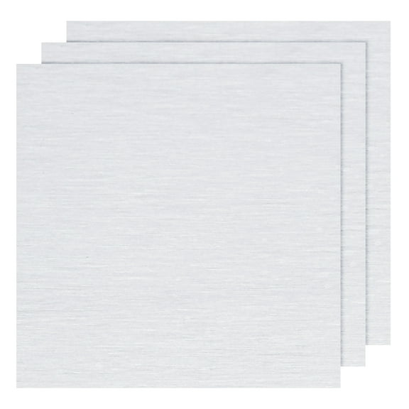 Uxcell 6061 T651 Aluminum Sheet Metal 8 Inch x 3mm 2Pcs Flat Plain Aluminum Plate Covered Stock