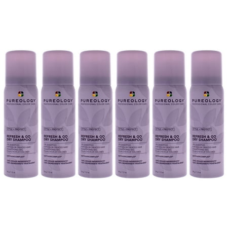 Pureology Refresh and Go Dry Shampoo - Pack of 6 , 12 oz Dry Shampoo