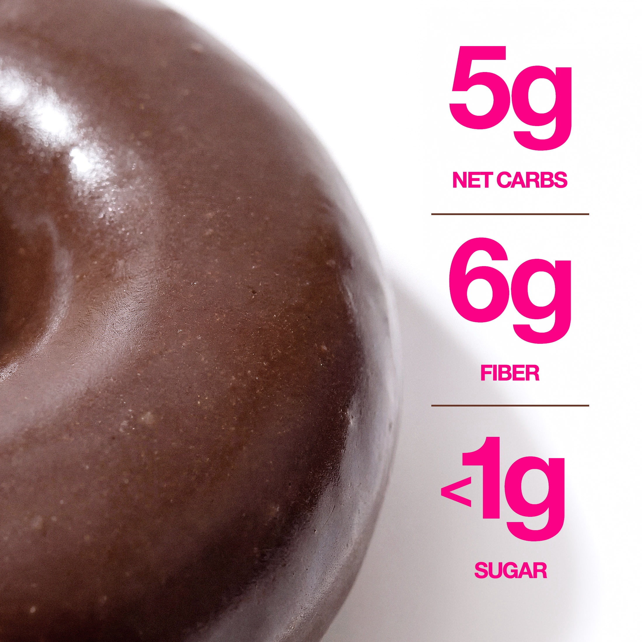(4 pack) Legendary Foods - Protein Donuts Chocolate Dipped 8.6oz/4ct