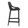 thumbnail image 5 of Pemberly Row Polypropylene Patio Counter Stool in Black Finish - Set of 2, 5 of 8