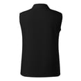 thumbnail image 5 of DuoJiaJ Women's Sleeveless Button Down Shirts Blouses Solid Casual Loose V Neck Tank Tops for Work Black L, 5 of 5