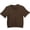 Brown1, variant on fatyb Womens Short Sleeve Cropped T-Shirts Crew Neck Slim Going out Tops Slim Summer Basic Tee for Women