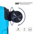 thumbnail image 5 of Luggage 3 Piece Sets, 100% PP Hardshell Suitcase, Lightweight Spinner Wheels Luggage Sets, Durable Travel Luggage Bags with TSA Lock, Upright Carry-on Suitcases 20in/24in/28in, Light Blue, 5 of 7