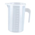 thumbnail image 1 of Taza medidora para hornear, herramienta multifuncional para cocinar, cocina, hornear, restaurante, medidas precisas, mango portátil con escala 2000ml, 1 of 9