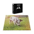 thumbnail image 3 of Ambesonne Farm Animal Jigsaw Puzzle Durable Cardboard, Pig with Spots, 1000 pcs, Multicolor, 3 of 5