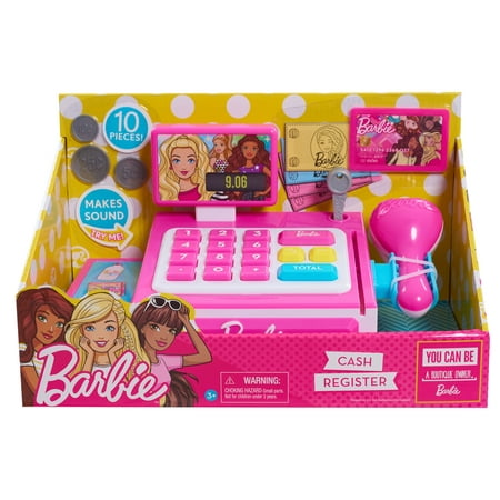 Barbie Small Cash Register (Best Cash Register For Coffee Shop)