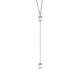 thumbnail image 2 of Angara Collier Péridot Naturel - Collier Style Lariat Péridot Rond 1.1 ct en Or Blanc 14K pour Femmes, 2 of 8