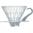 thumbnail image 1 of Hario V60 Glass Coffee Dripper, Size 01, White, 1 of 6