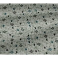 thumbnail image 4 of oneOone Cotton Jersey Laurel Green Fabric Geometric Fabric For Sewing Printed Craft Fabric By The Yard 58 Inch Wide, 4 of 4