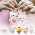 thumbnail image 5 of KEVCHE 4.7" Cinnamoroll Plush Stuffed Animal Toys, Soft Cinnamoroll Stuffed Animals Plush Toys Big Ears Dog Pendant, Cinnamoroll Plushies for Birthday of Lovers and Kids, Age 4+, 5 of 5