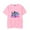 Pink, variant on Split Fiction T-shirt loose summer fashion trend men's and women's short sleeved casual T-shirt top