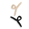 thumbnail image 3 of Gimme Loop Claw Clip For Fine Hair, Black Blonde, 2 Count - 3 Pack, 3 of 8