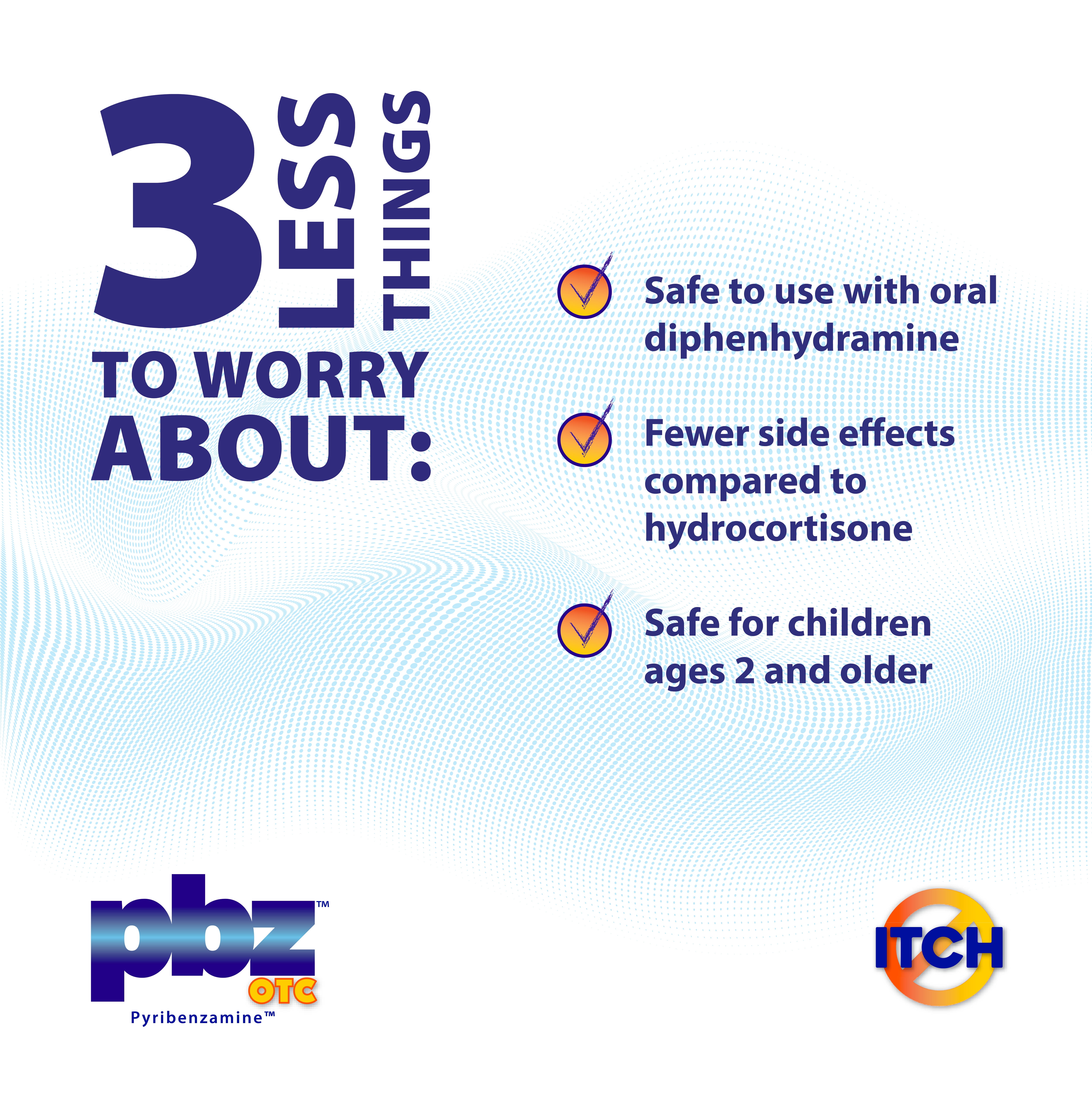 PBZ OTC Itch Relief Cream, Kid Safe, Soothes Insect Bites & Skin Irritations, 1 oz