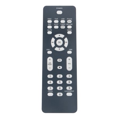 RC2023639/01 Replacement Remote Control Compatible with Philips HIFI Home Audio Cube Micro Music System DCM109 DCM109/93 DCM109/79