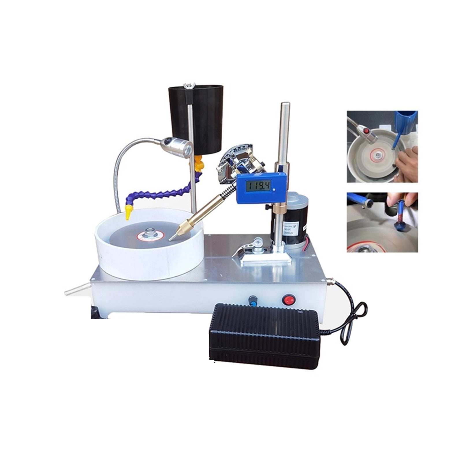 Precision Jewelry Stone Polishing Machine Molding Machine DC Continuous Speed Angle Grinder ,Easy to Use