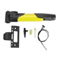 thumbnail image 1 of Qiilu DUUTI Portable Compact Bicycle Air Pump Durable Bike Inflator With Frame Mounting Kit, Bike Pump, Bike Tire Inflator, 1 of 7