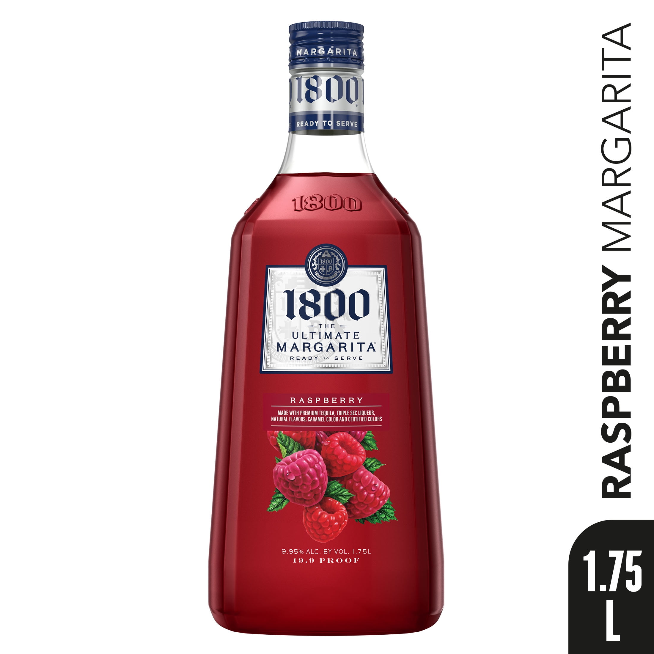 1800 The Ultimate Margarita Raspberry Cocktail, 1.75 L Plastic