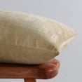 thumbnail image 3 of Home Soft Things Textured Velvet Pillow Covers (Set of 2), - Almond Buff - 14" x 26", 3 of 5