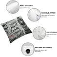 thumbnail image 4 of SHANXI Throw Pillow Covers Home Decor Paris City Eiffel Tower Pillow Cases Decorative 22x22in, 4 of 5