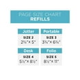 thumbnail image 6 of AT-A-GLANCE® Weekly/Monthly Planner Calendar Refill, Desk Size 4, 5-1/2" x 8-1/2", January To December 2022, 481-285Y, 6 of 6