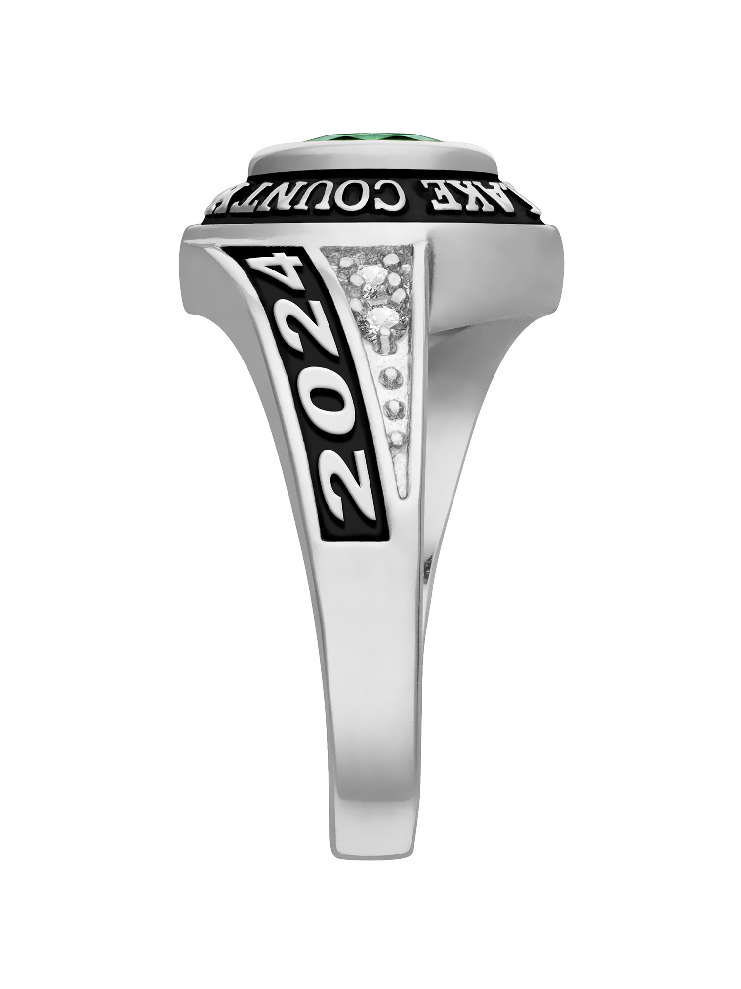 Order Now for Graduation, Freestyle Women's Celebrium Marquise Birthstone and CZ Class Ring, Personalized, High School or College Graduation - image 3 of 8
